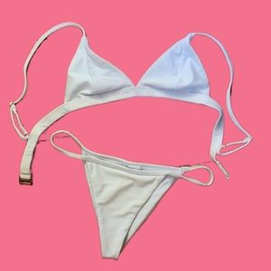 White Frankie’s Bikini, used but still in great condition